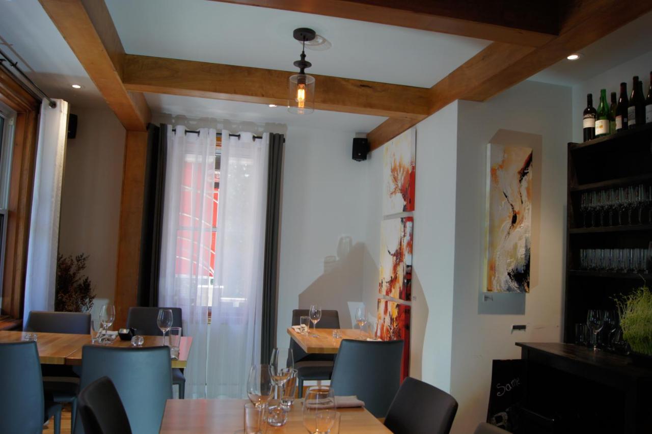 Restaurant Et Gite Les Passionnes Val-David Exteriér fotografie